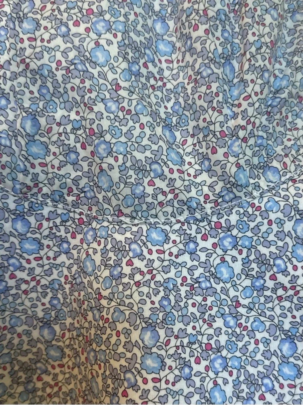 NWT Olivier London Blue Liberty Girls Sun Hat XL (6-10 years)